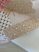   Dorsia új kész Viaszos asztalterítő kagylós krém pálmás 100x140cm