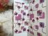   Dorsia új kész Viaszos asztalterítő bézs krém lila orchidea 200x140cm