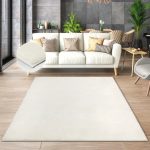                                                  Modern szőnyeg Melba Plüss (Cream) 160x220cm Krém