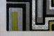 Azaria Art 1208 (Green-D.Gray) szőnyeg 3db-os 80x szett Zöld-Szürke 