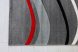 Azaria Art 1212 (Red-D.Gray) futószőnyeg 60x220cm Piros-Szürke