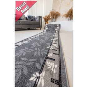 Futószőnyeg méterben Nancy leveles szürke 67cm