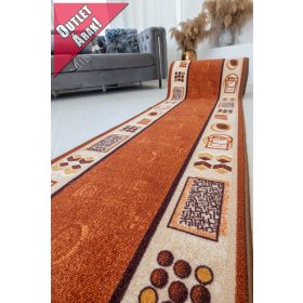 Futószőnyeg méterben Isabell Terra szélén karikás 80cm