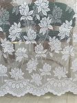     Hellas készre varrt függöny fehér leveles 300x180cm