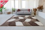   Industrial Powder Shaggy 3069 (Beige) vajpuha futószőnyeg 60x220cm Bézs