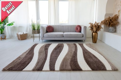 Industrial Powder Shaggy 9358 (Beige) vajpuha szőnyeg 200x290cm Bézs