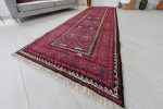 Kézi csomózású perzsa szőnyeg Hamadan 291x107cm