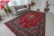 Kézi csomózású perzsa szőnyeg nomád hamadan bordós 306x208cm