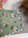      Jardin kész Viaszos asztalterítő zöld harang virág 100x140cm