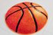     Gyerek szőnyeg Kosárlabda kerek narancssárga 67cm