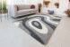 London Luxury 1307 (Gray) szőnyeg 60x110cm Szürke