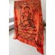 Latika Indiai Buddha pamut narancs ágytakaró 205x230cm