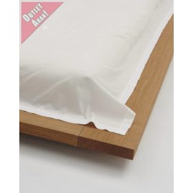 Jakarta Fehér vászon lepedő pamut 180x220cm