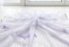Kész függöny fehér lila lepkés 300x250cm