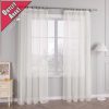   Készre varrt függöny Organza luxury Krém Ekrü 150x260cm