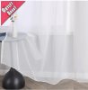  Készre varrt függöny Organza luxury fehér 300x120cm