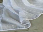 Luxury Noppe készre varrt függöny fehér 300x160cm