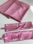      Kész Luxury Sötétítő függöny Selyem Alice Pink (rózsaszín) dekor design felhajtópánttal  2db 140x250