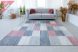  Milano Art 440 (Gray-Pink) szőnyeg 3db-os 60x Szett Púder-Szürke