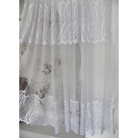   Madeline készre varrt függöny alul inda white 300x160cm