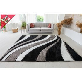 Best Star 3070 shaggy szőnyeg 80x 3db-os Szett Szürke