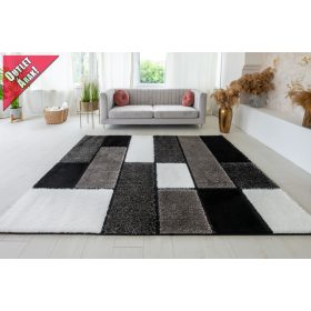 Best Star 3072 shaggy szőnyeg 80x 3db-os Szett Szürke