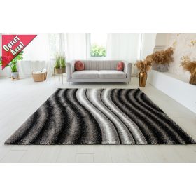 Best Star 3074 shaggy szőnyeg 80x 3db-os Szett Szürke