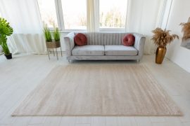 Trend egyszínű szőnyeg (Cream) 80x250cm Krém