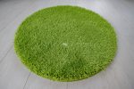             Natty Shaggy Green Carpet (zöld) kerek szőnyeg 80cm