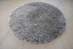              Natty Shaggy Gray Carpet (szürke) kerek szőnyeg 80cm