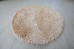             Natty Shaggy Cream Carpet (krém) kerek szőnyeg 80cm