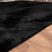 Modern szőnyeg Olivia Black (fekete) 66x110cm