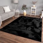 Modern szőnyeg Olivia Black (fekete) 66x220cm