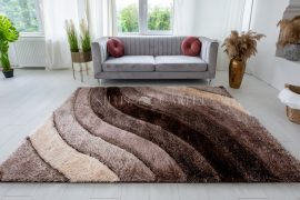 Pure Luxury 3d Morocco Brown beige szőnyeg 120x170cm