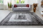       Pure Luxury 3d Tatami Gray white szőnyeg 120x170cm