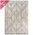 Skandinav Art rombusz mintás krém barna szőnyeg 200x280cm