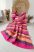 Prijanka Indiai pamut rózsaszín ágytakaró 220x250cm