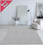 Rabbit Plüss (Grey) szőnyeg 60x100cm Világos szürke