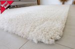              Pudli shaggy szőnyeg (Cream) 160x220cm Krém