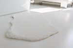 Shaggy fehér Vajpuha állat forma 80x150cm szőnyeg