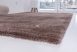Powder shaggy vajpuha szőnyeg Leather brown (barna) 60x110cm