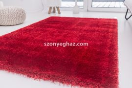 Super red (piros) shaggy szőnyeg 80x150cm