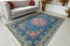                 Luxury Vip Ghom Light Blue Rose Classic szőnyeg 150x225cm