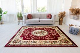                    Yasmin Classic Ivory Burgundy ( Bordó) 60x220cm  AKCIÓS