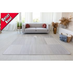 Almira 2681 (L.Grey-Grey) szőnyeg 3db-os 60x Szett Szürke