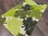Belépő szőnyeg gumis aljjal zöld tavaszi levelek 50x80cm