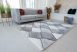 California 3D Luxury 420 (Gray-White) 5cm Shaggy szőnyeg 120x170cm Szürke