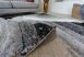 California 3D Luxury 482 (Gray-White) 5cm Shaggy szőnyeg 120x170cm Szürke