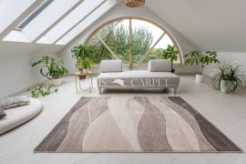 Charlotte 1220 (Beige-Cream) szőnyeg 80x150cm Bézs-Krém