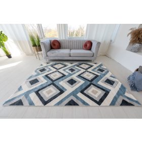   Charlotte 2404 (Blue-Gray) futószőnyeg 80x250cm Kék-Szürke